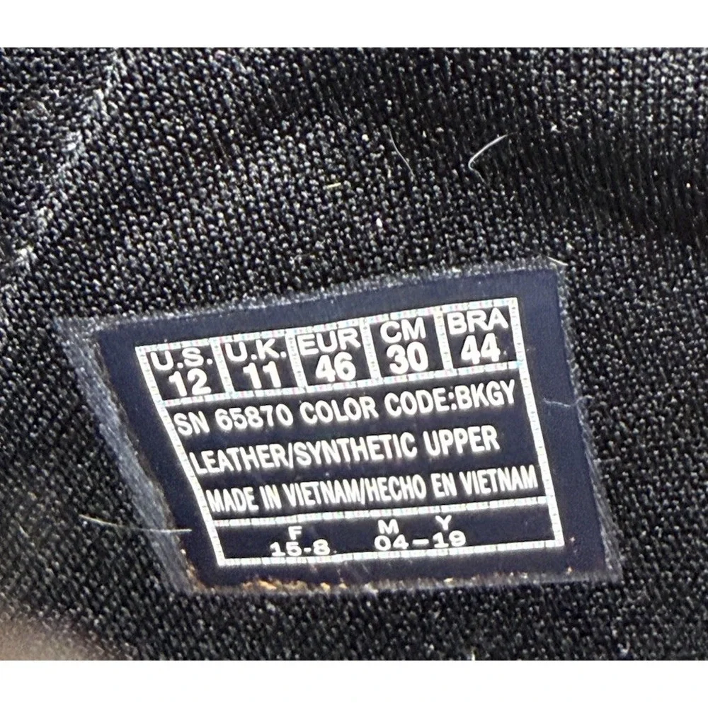 (H3) Mens Skechers Delson 3.0 Men's Casual Shoes Black Gray Color  US 12  #10